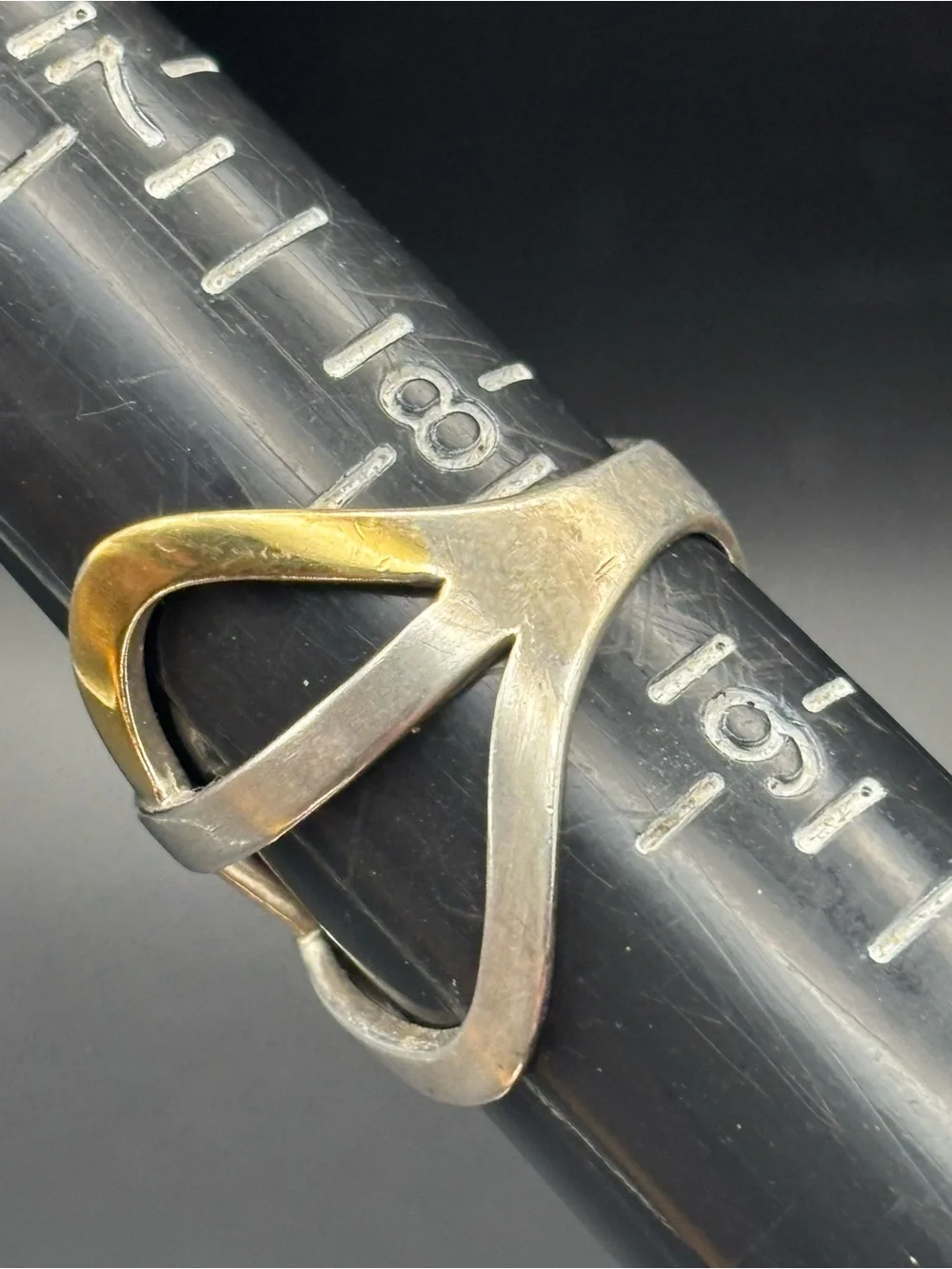 Sterling Crisscross Ring